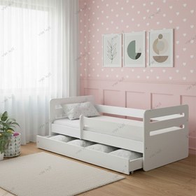 تصویر تخت نوجوان مدل عسل 