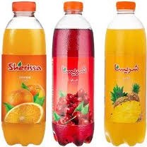 تصویر آبمیوه شریسا برند دوم سن ایچ بطری ۷۵۰میل