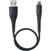 تصویر کابل تبدیل USB به MicroUSB بیاند مدل BA-313 طول 0.3 متر Beyond