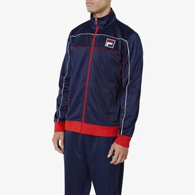 تصویر سویشرت ورزشی مردانه فیلا Fila Sport Wayan Track Jacket سرمه ای 