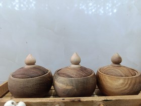 تصویر قندان چوبی 