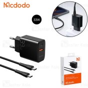 تصویر شارژر دیواری مک دودو مدل CH-0922 توان ۳۳ وات همراه کابل USB-C 