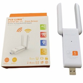 تصویر دانگل وای فای پیکس لینک مدل Pix-Link USB Wi-Fi Adapter LV-UAC03D 