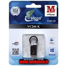 تصویر فلش مموری ویکو من مدل VC266 ا Vicco Man VC266S Flash Memory - 16GB Vicco Man VC266S Flash Memory - 16GB