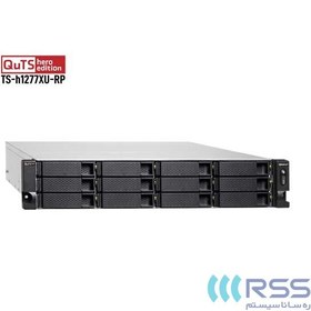 تصویر ذخیره ساز تحت شبکه کیونپ Qnap TS-h1277XU-RP-3700X-32G 