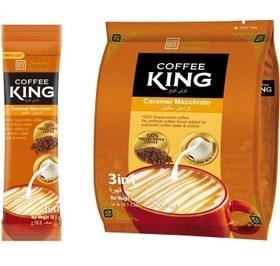 تصویر کاپوچینو و قهوه فوری ۱×۳ کینگ Cappuccino&Gold Coffee 3×1 King