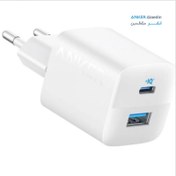 تصویر شارژر دیواری انکر مدل A2331 ظرفیت ۳۳ وات دو پورت 