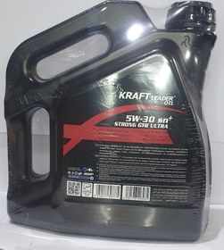 تصویر روغن موتور +5W30 SN کرفت KRAFT STRONG ULTRA 5 Liter 