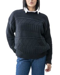 تصویر پلیور زنانه آستین بلند مشکی آر ان اس RNS کد 11232572 