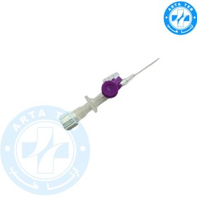 تصویر آنژیوکت بنفش Plusvein ا Plusvein Purple Angiocatheter Plusvein Purple Angiocatheter