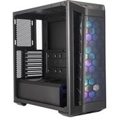 تصویر کیس کامپیوتر کولرمستر مدل MasterBox MB511 ARGB Mid Tower مشکی Cooler Master MasterBox MB511 ARGB Mid Tower Black Computer Case