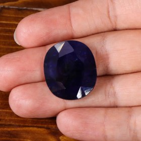 تصویر نگین یاقوت کبود کد 21311 