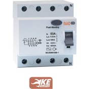 تصویر کلید محافظ جان ترکیبی تکفاز AEG 40A residual-current circuit breaker(RCCB) AEG 40 A