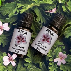 تصویر اسانس شمعدانی عطری، اسنشیال اویل ژرانیوم (Geranium) مایاسنس 18 میلی لیتر 