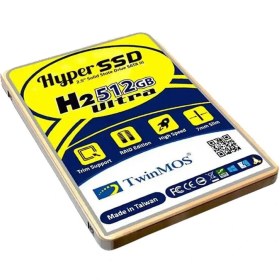 تصویر اس اس دی اینترنال توین موس ظرفیت 512 گیگابایت SSD SATA TWINMOS 512GB 