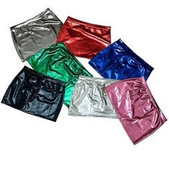 تصویر دامن دیسکو زنانه Anahel کد 7042 رنگ قرمز 