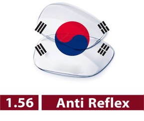 تصویر یک جفت عدسی آنتی رفلکلس ANTI REFLEX 1.56