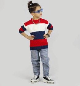 تصویر پلیور پسرانه لوز کد 8309 