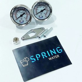تصویر گیج فشار کوچک دستگاه تصفیه آب خانگی Pressure gauge