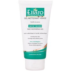 تصویر ژل شستشوی آکنه واش الارو|Ellaro akne wash cleansing gel 