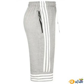 تصویر شلوارک مردانه آدیداس 3 خط مدل 