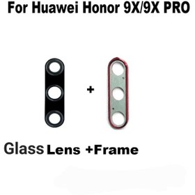 تصویر شیشه لنز دوربین هوآوی Huawei Y9S ا Huawei Y9S camera lens glass Huawei Y9S camera lens glass