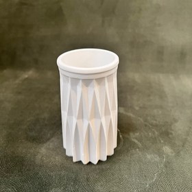 تصویر دکوری گلدان لوزی 