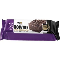 تصویر کیک برونی شکلاتی نظری 65 گرمی 