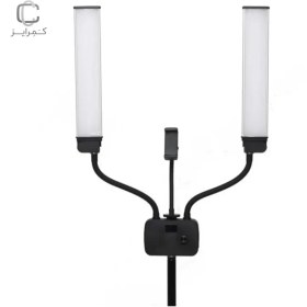 تصویر نور شاخ گوزنی 2 شاخه HD-45x 45w Double Arm light westcott 