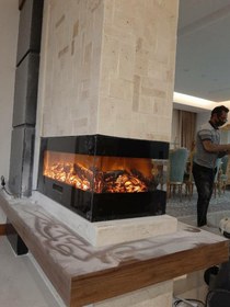 تصویر شومینه دکوری 