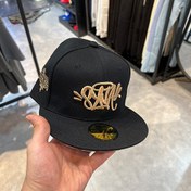 تصویر کلاه کپ فیت بک نیو ارا (NEW ERA SYNA) رنگ مشکی سایز (1/2)7 (59.6 CM) 