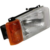 تصویر چراغ جلو راست پیکان طرح قدیم شیشه ای 