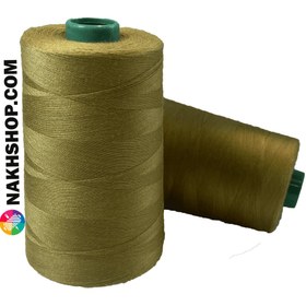 تصویر نخ پلی استر 40/2 MH خردلی-کد 613 