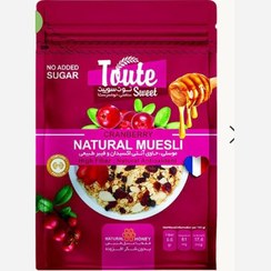 تصویر غلات صبحانه توت سوییت ۳۵۰ گرم با طعم کرنبری و کشمش 