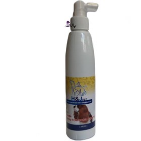 تصویر اسپری ضد گره و گره باز کن سگ و گربه برند H&amp;J PET ا H&J PET anti tangle coat spray for dogs and cats H&J PET anti tangle coat spray for dogs and cats