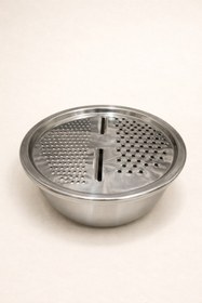 تصویر ست لگن، آبکش و رنده استیل چندکاره آشپزخانه 