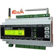 تصویر کنترلر پیامکی 12 خروجی دما و رطوبت مدل ES-B200 