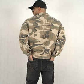 تصویر کت جین کارگو چریکی 