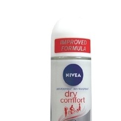 تصویر دئودورانت رولی زنانه درای کامفورت نیوا NIVEA ANTI TRANSPIRANT DRY COMFORT DEODORANT