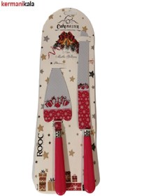 تصویر ست کارد و کفگیر سرو کیک انگلیش هوم 