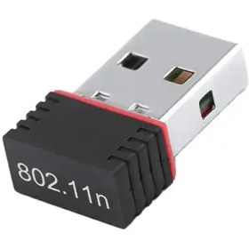 تصویر کارت شبکه بی سیم USB مدل WIFI 802.11 