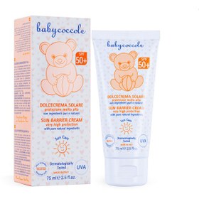 تصویر کرم ضد آفتاب کودک ایتالیایی بیبی کوکول Babycoccole Sun Cream مناسب برای پوست حساس 75 میل 