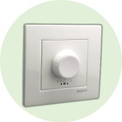 تصویر دیمر لامپ توکار | مدل آسا دلند Dimmer Light