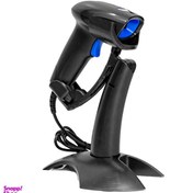 تصویر بارکد خوان دو بعدی فستر مدل Quick-Scan به همراه پایه 