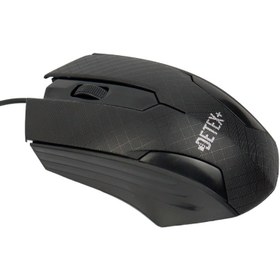 تصویر ماوس سیمی DETEX مدل MD-16 DETEX wired mouse model MD-16