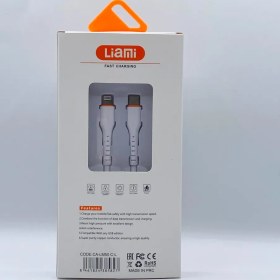 تصویر کابل شارژر آیفون 12 Liami مدل CA-LM50 C-L طول 1 متر 