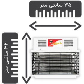 تصویر حشره کش برقی شاهین مدل 116UV 