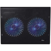 تصویر پایه خنک کننده لپ تاپ تراست مدل AZUL با دو فن 