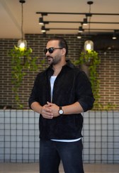 تصویر پیراهن کبریتی برند 2512 مناسب پاییز - مشکی / L 