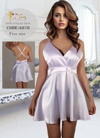 تصویر پیراهن ساتن 